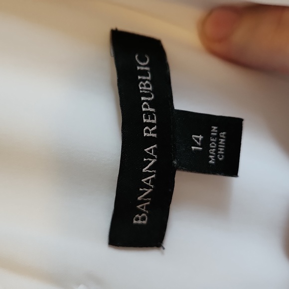 White banana republic dress size 14 - Picture 3 of 8